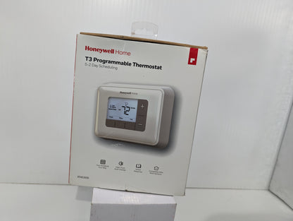 Honeywell Home T3 5-2 Day Programmable Thermostat with 2H/2C Multistage Heating and Cooling